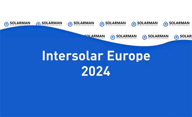 SOLARMAN świeci jasno pierwszego dnia Intersolar Europe 2024