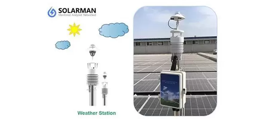 Stacja pogodowa SOLARMAN-oficer wywiadu ds. Systemu PV